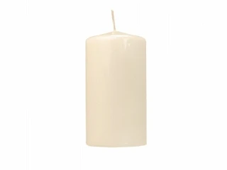 CANDELA CERO CREMA ALTEZZA 15 CM DIAMETRO 6 CM 1 PZ