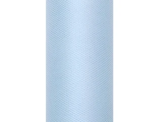 TULLE CELESTE A BOBINE DA 25 METRI X 3 METRI