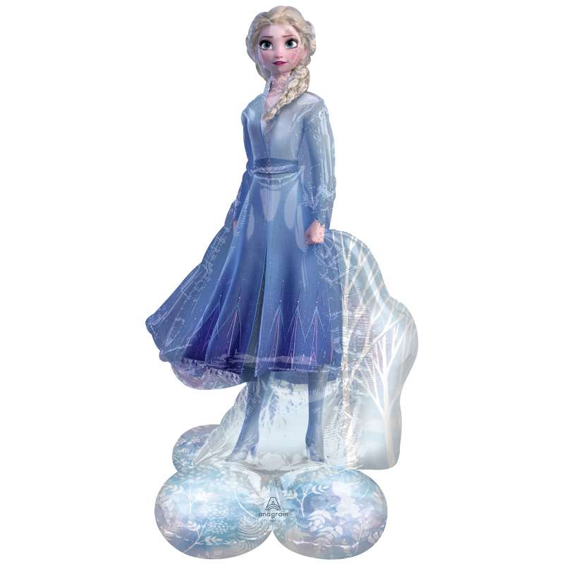 PALLONCINO AIRLOONZ ELSA FROZEN 2 GONFIABILE AD ARIA