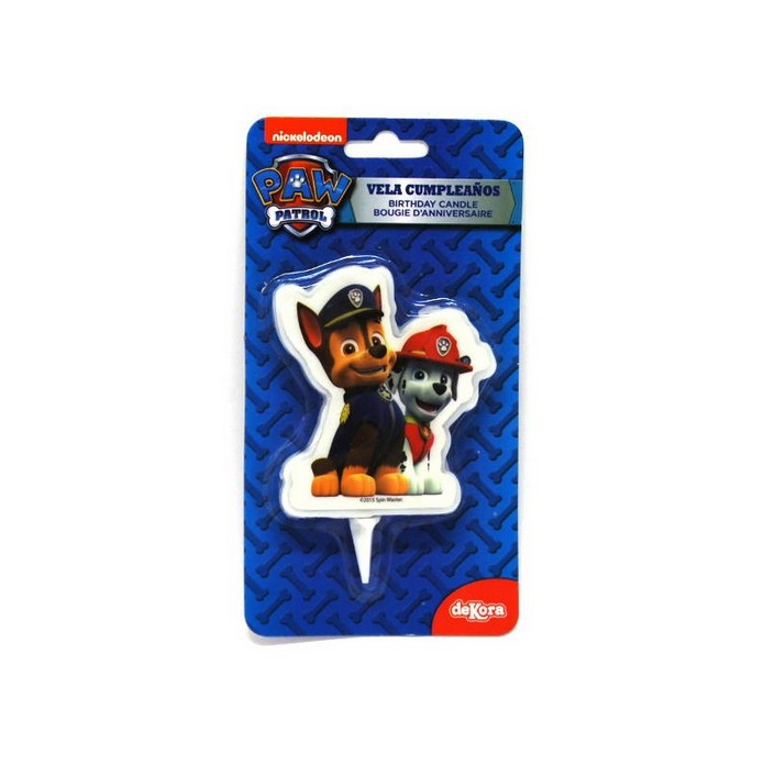 CANDELA SAGOMA PAW PATROL