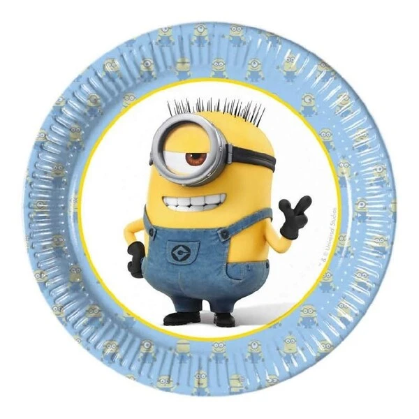 PIATTO TORTA MINONS 18 CM 8 PZ