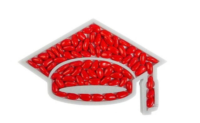 PORTA CONFETTI TOCCO LAUREA