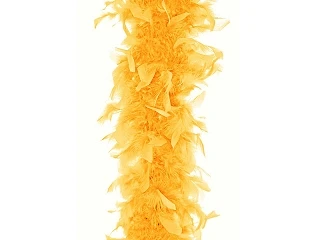 CARNEVALE boa giallo