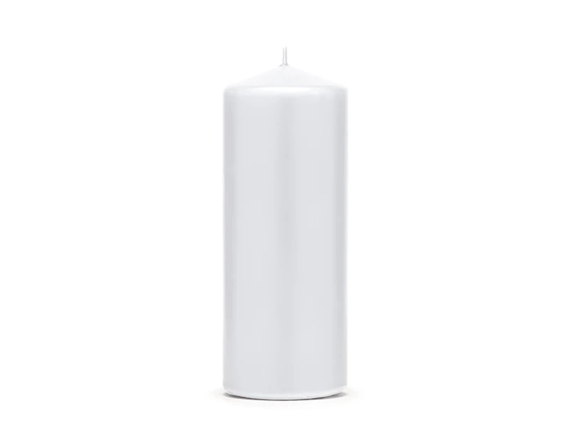 CANDELA CERO BIANCO ALTEZZA 15 CM DIAMETRO 6 CM 1 PZ