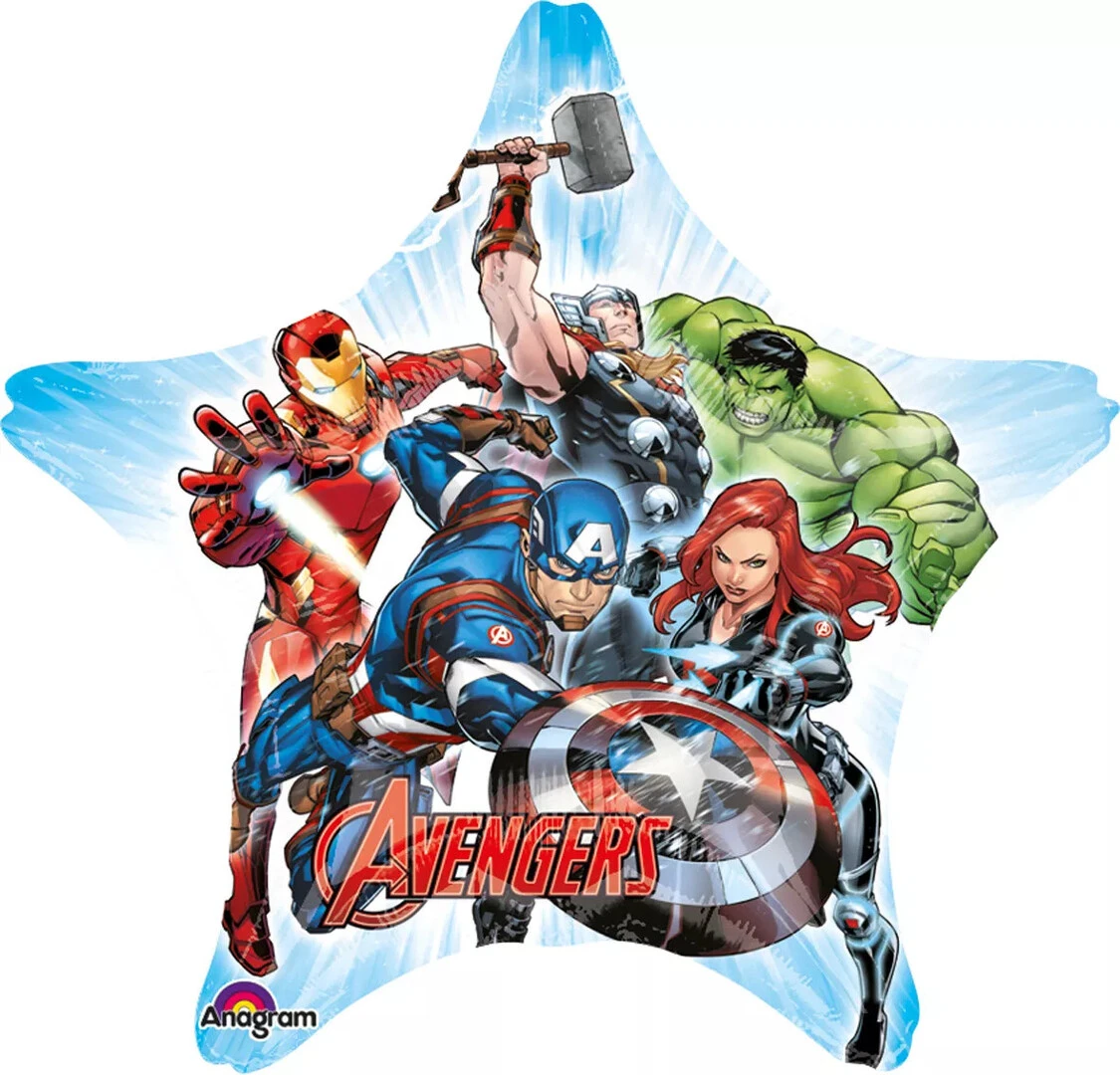 PALLONCINO AVENGERS JUMBO STELLA GONFIABILE AD ELIO
