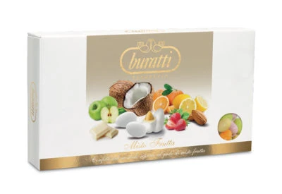 CONFETTI TENEREZZE CIOCO MANDORLA MISTO FRUTTA BIANCO 1 KG