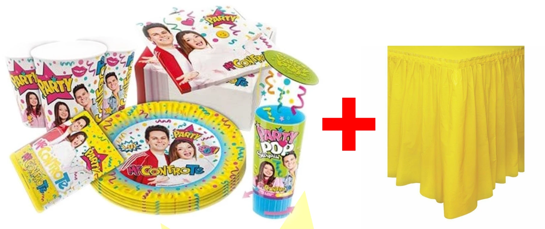 KIT FESTA ME CONTRO TE + GONNELLONE