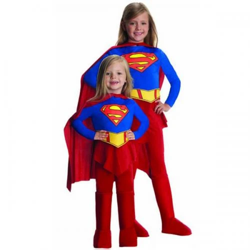 COSTUME CARNEVALE SUPER GIRL