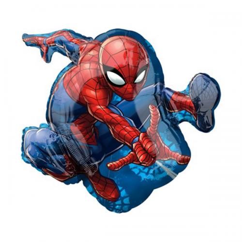 PALLONCINO SUPER SHAPE SPIDERMAN GONFIABILE AD ELIO