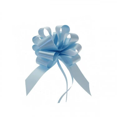 COCCARDA AZZURRA PER PALLONCINI 50 MM 1 PZ