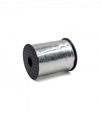 NASTRO ARGENTO METALLIZZATO 5 MM X 250 METRI 1 PZ PER PALLONCINI