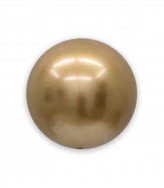 PALLONCINO PVC ELASTICO ORO CROMATO ( 61 CM) 1 PZ