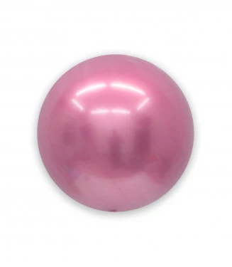 PALLONCINO PVC ELASTICO ROSA CROMATO ( 61 CM) 1 PZ