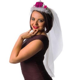 Tiara con velo futura sposa
