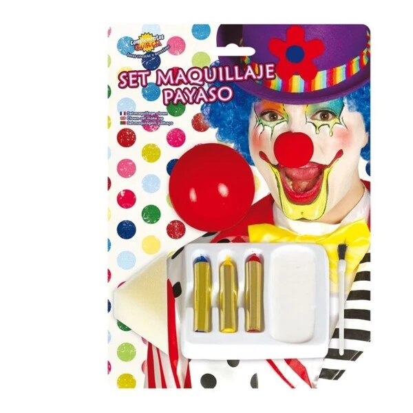 TRUCCO SET TRUCCO VARI COLORI PER CLOWN 1 PZ